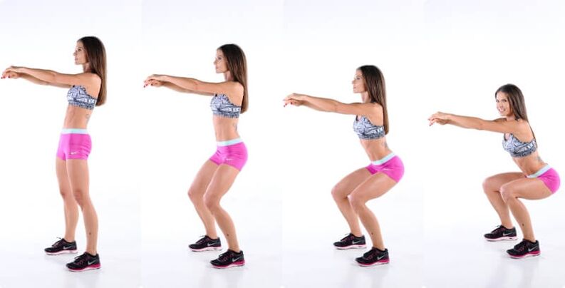 Клек за отслабване и укрепване на мускулите на краката и задните части